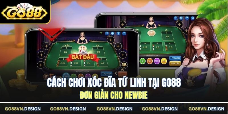 Hướng Dẫn Cách Chơi Xóc Đĩa Tứ Linh Cực Dễ Hiểu Tại GO88 1 Cách chơi xóc đĩa tứ linh